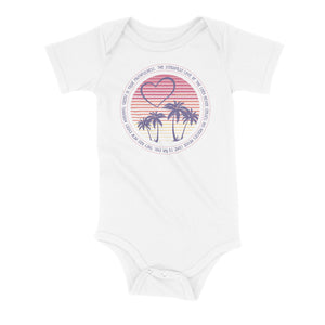 New Every Morning Pink Sunrise Onesie