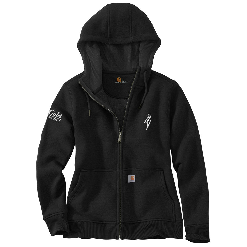 Plains Gold Ladies' Carhartt Full Zip Hoody