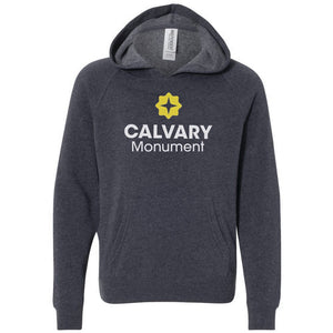 Calvary Monument Toddler & Youth Hooded Sweatshirt (Full Front)