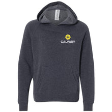 Load image into Gallery viewer, Calvary Toddler &amp; Youth Hooded Sweatshirt (Left Chest)
