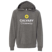 Load image into Gallery viewer, Calvary Crossway Toddler &amp; Youth Hooded Sweatshirt
