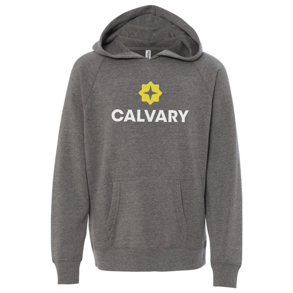 Calvary Toddler & Youth Hooded Sweatshirt (Full Front)