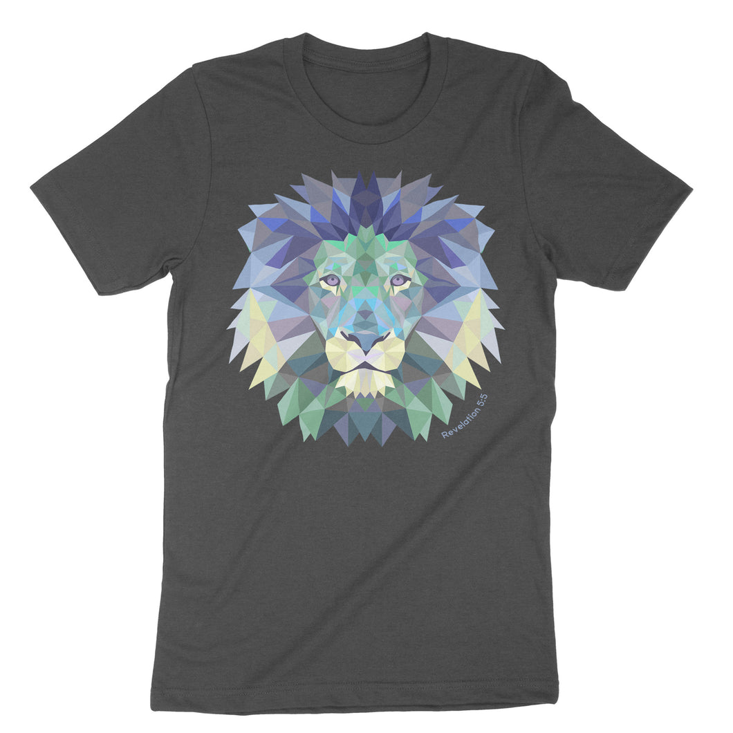 Geometric Lion, Revelation 5:5 Men's T-Shirt