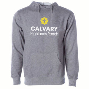 Calvary Highlands Ranch Adult Hooded Sweatshirt (Full Front)
