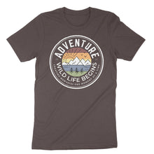 Load image into Gallery viewer, Wild Life Begins Men&#39;s T-shirt
