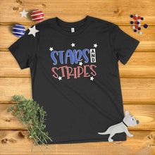 Load image into Gallery viewer, Stars &amp; Stripes Kids&#39; T-Shirt
