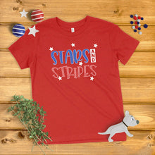 Load image into Gallery viewer, Stars &amp; Stripes Kids&#39; T-Shirt
