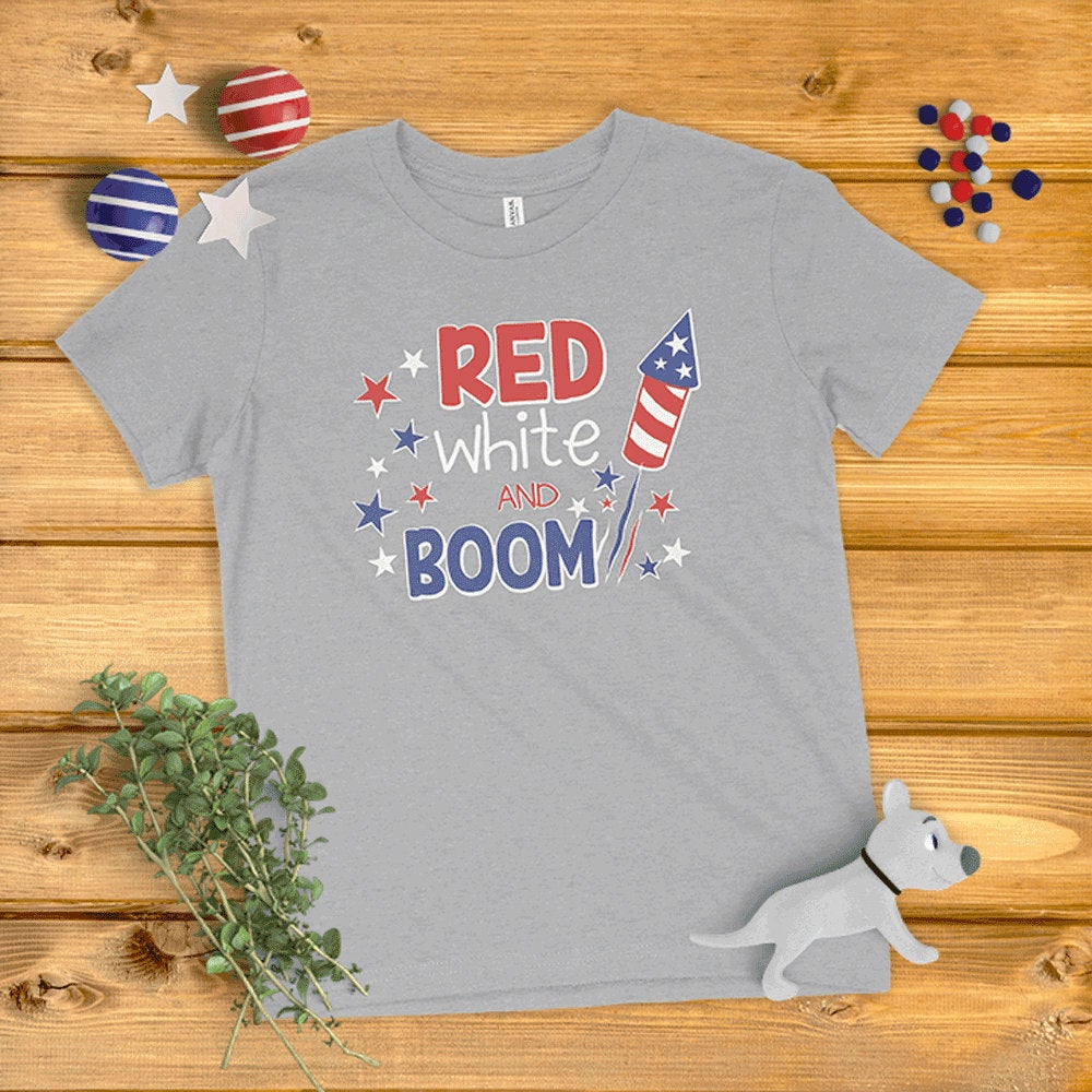 Red, White & Boom Kids' T-Shirt