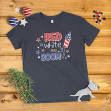 Load image into Gallery viewer, Red, White &amp; Boom Kids&#39; T-Shirt
