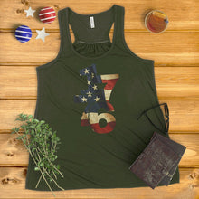 Load image into Gallery viewer, 1776 Vintage American Flag Ladies&#39; Tank Top
