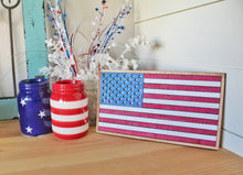 Load image into Gallery viewer, DIY 3D American Flag Sign
