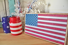 Load image into Gallery viewer, DIY 3D American Flag Sign
