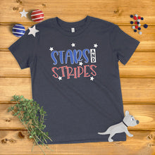 Load image into Gallery viewer, Stars &amp; Stripes Kids&#39; T-Shirt
