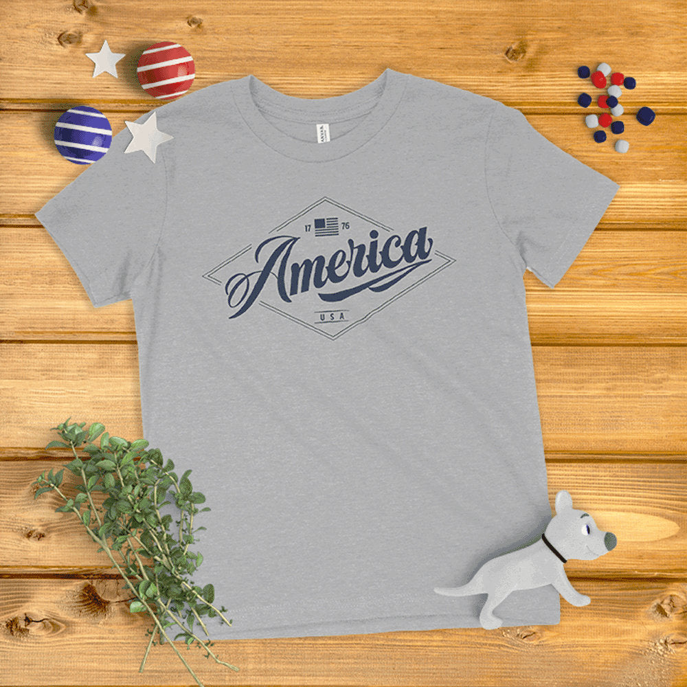 America Diamond Kids' T-Shirt