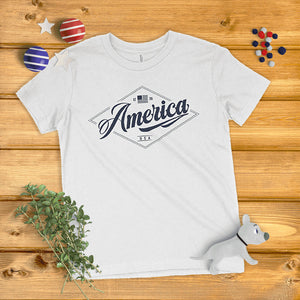 America Diamond Kids' T-Shirt
