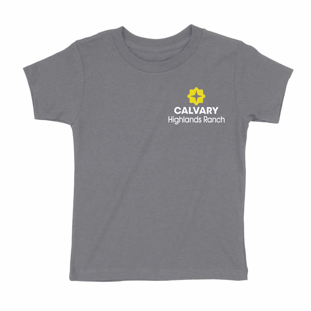 Calvary Highlands Ranch Toddler T-Shirt (Left Chest)